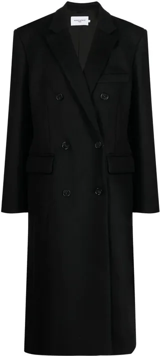 Double-Breasted Button Coat