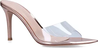 Gianvito Rossi Open-Toe Elle Mules 85