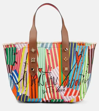 Frangibus Medium printed canvas tote