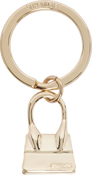 Jacquemus Gold Le Papier 'Le Porte Clés Chiquito' Keychain