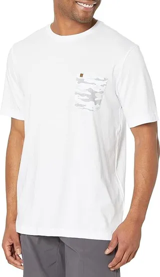 TravisMathew Thirteen Below 2.0 (White) Men's T Shirt