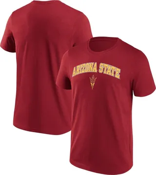 Men's Fanatics Branded Maroon Arizona State Sun Devils Campus 2.0 T-shirt