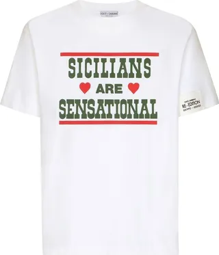 graphic-print cotton T-Shirt