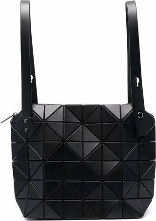 Black Tiled Tote Bag