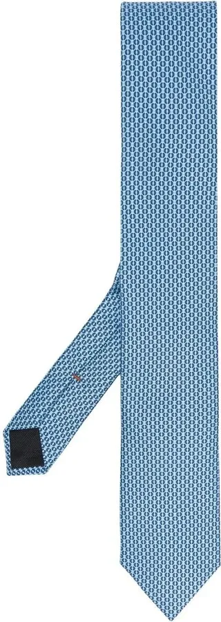Patterned Silk Tie