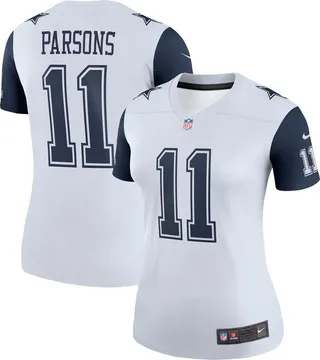 Women's Micah Parsons White Dallas Cowboys Alternate Legend Jersey