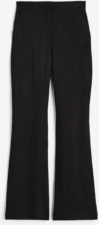 Flared Viscose Pants