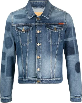 Logo-Patch Denim Jacket