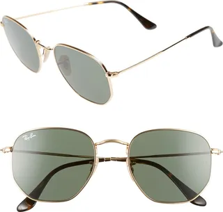 54mm Geometric Sunglasses