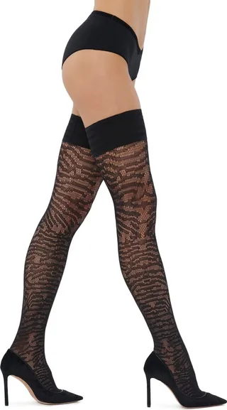 Trace Stay Up Fishnet Stockings