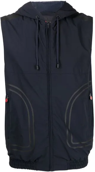 Zip-Up Hooded Gilet