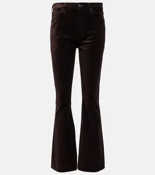 Lilah high-rise bootcut jeans