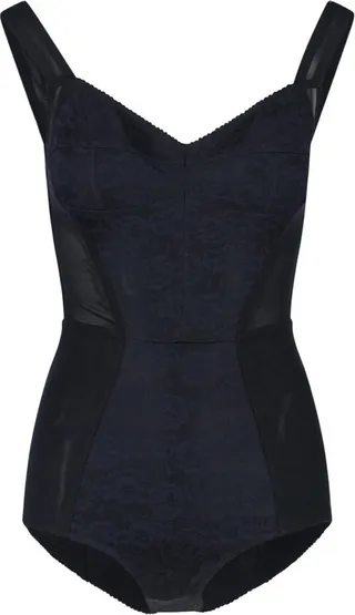 Dolce & Gabbana Corset Zipped Bodysuit