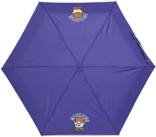 Moschino Teddy Bear-Printed Compact Umbrella