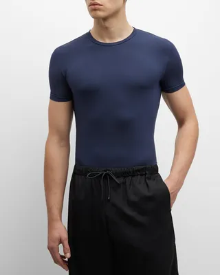Men's Slim Fit Micromodal Crewneck T-Shirt