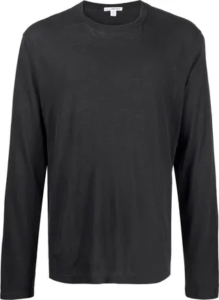 long-sleeved cotton T-shirt