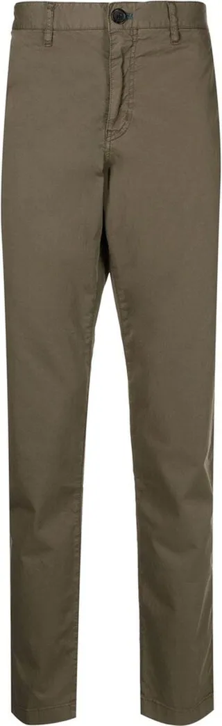Tapered Stretch-Cotton Chinos