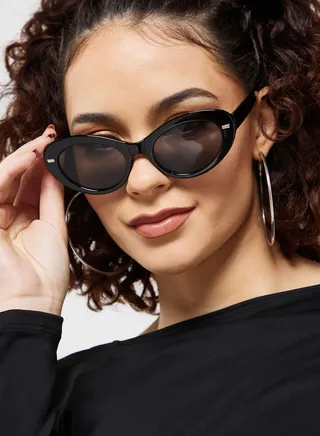 Oval Frame Sunglasses