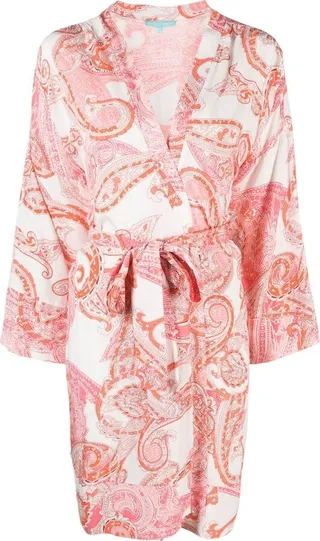 Aria V-neck wrap dress