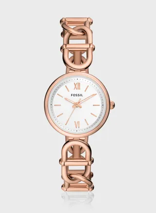 Carlie Steel Strap Analog Watch