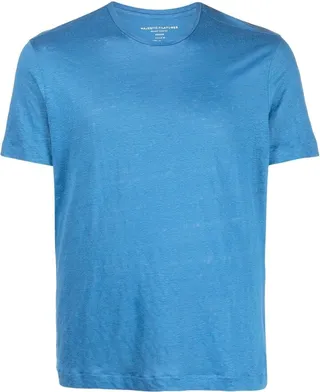 short-sleeve linen T-shirt