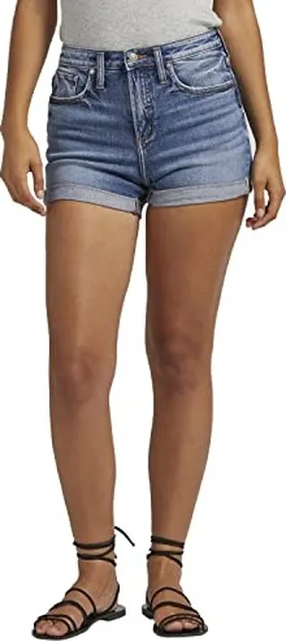 Silver Jeans Co. Women's Beau High Rise Short