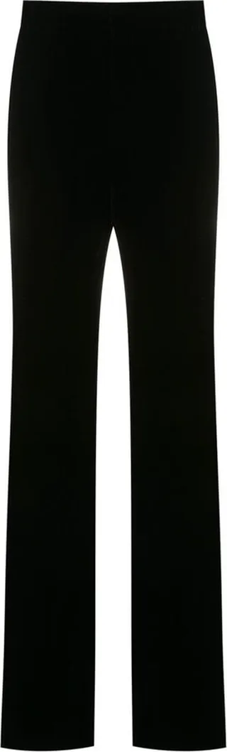 Flared Velvet Trousers