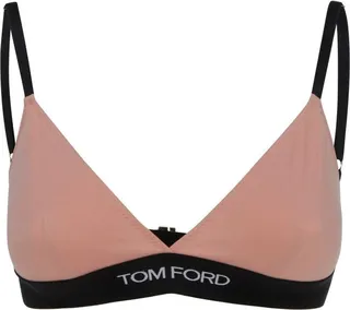 Tom Ford Logo Intarsia Waistband Bra