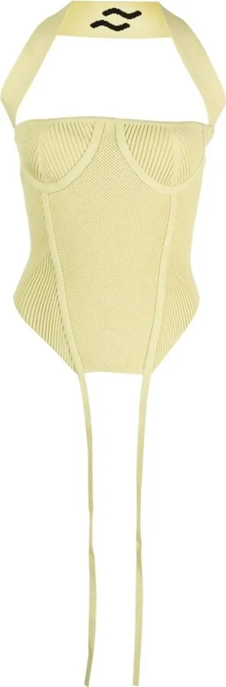 Knitted Halterneck Top