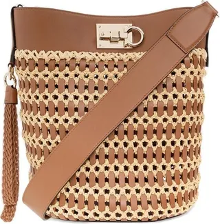 Salvatore Ferragamo Studio Interwoven Tote Bag