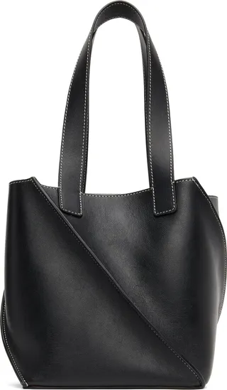 Yuzefi Black Small Swirl Tote