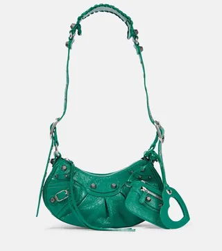 Le Cagole XS leather shoulder bag