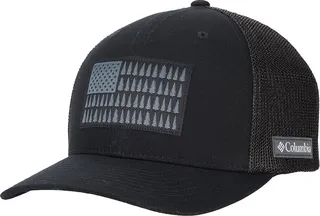 Columbia Columbia Mesh Tree Flag Ball Cap (Black) Caps