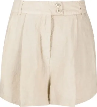High-Waisted Tailored Short Shorts