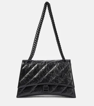 Crush Medium leather shoulder bag