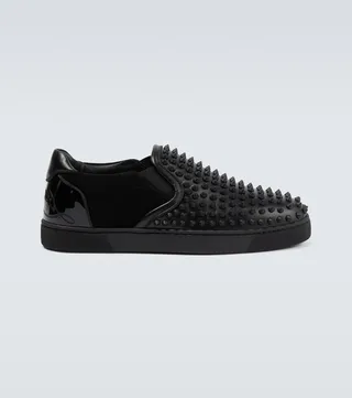 Fun Sailor Boat Spikes slip-on sneakers