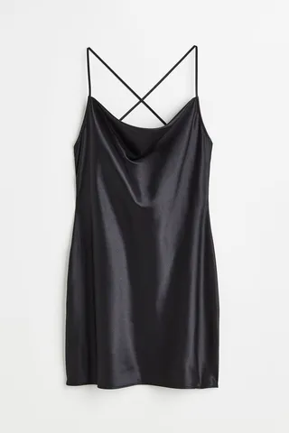 Short Satin Dress
