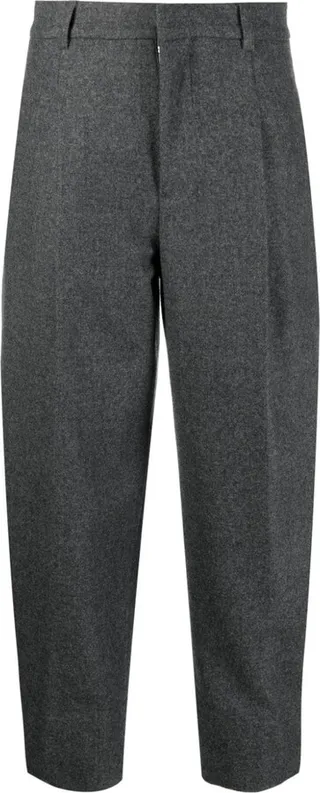 Cropped Tailored Trousers