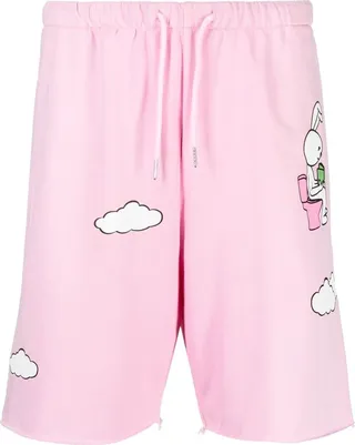 Bunny and Clouds Jogging Shorts