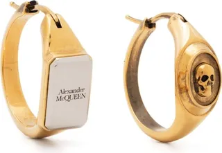 ALEXANDER MCQUEEN- Hoops Earrings