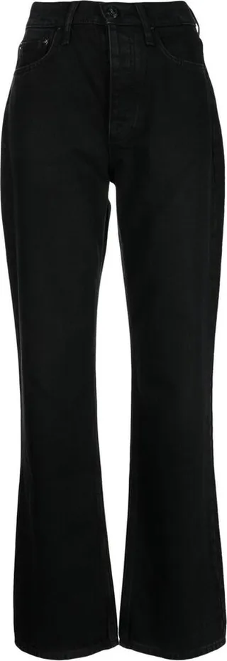 High-Rise Bootcut Jeans