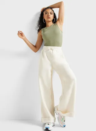 Flared High Waist Sweatpants