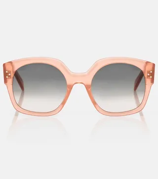 D-frame acetate sunglasses