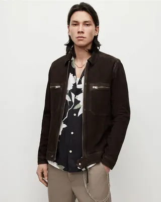 Kerrisdale Suede Jacket - Roasted Brown
