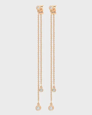 Double Lonely Diamond Earrings