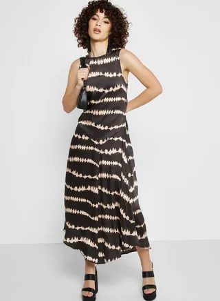 Tie Dye Knitted Dress