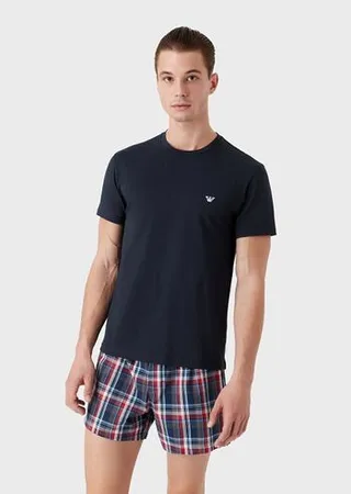 Jacquard pattern boxer pyjamas