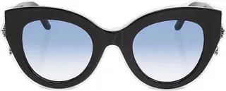 Alexander McQueen Eyewear Cat-Eye Framed Sunglasses
