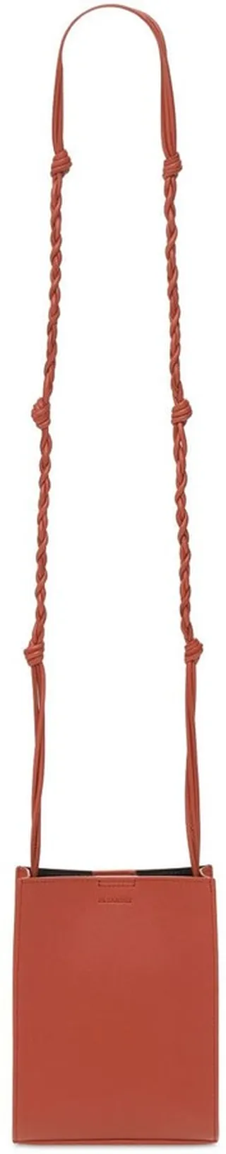 Small tangle leather shoulder bag