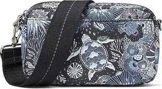 Sakroots Lodi Smartphone Crossbody (Midnight Seascape) Cross Body Handbags